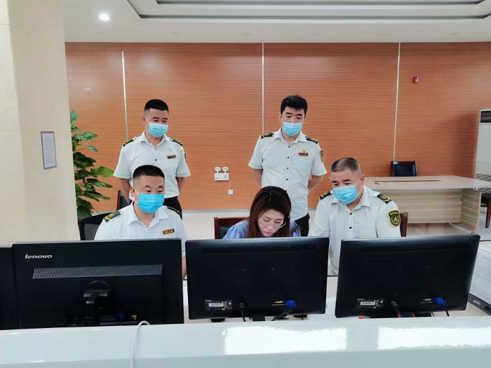 廊坊分公司组织开展8月份暗查暗访工作-2