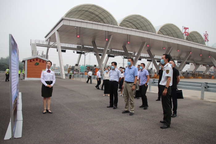 交通运输部到石安分公司督导 (1)