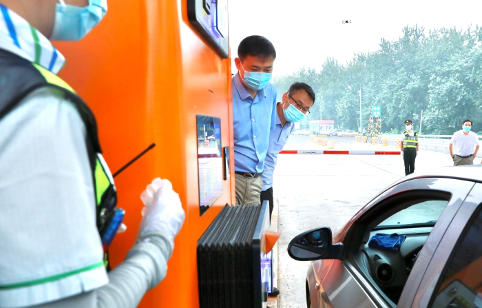 交通运输部到石安分公司督导 (2)