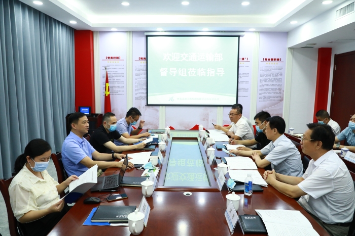 交通运输部到石安分公司督导 (3)